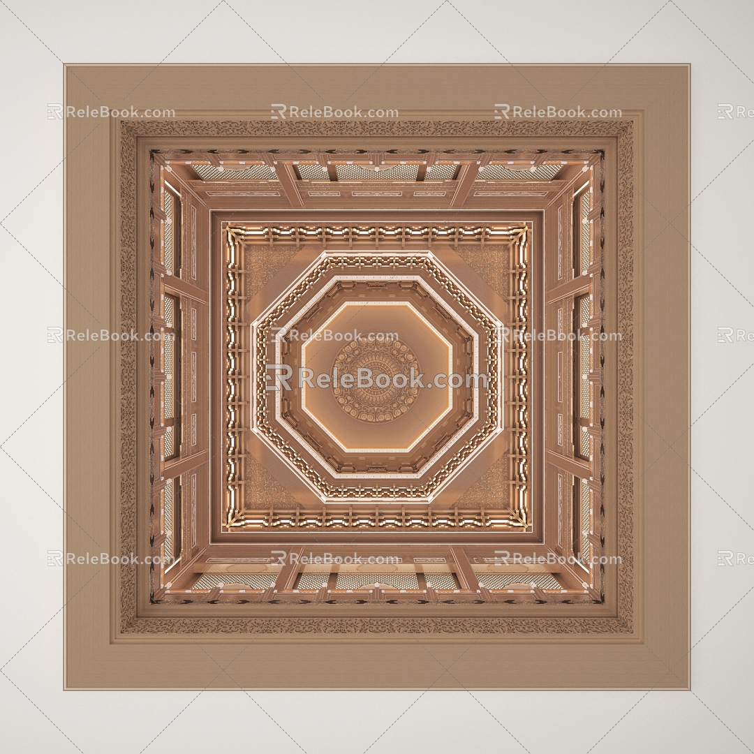 Ceiling Vintage Ceiling Modern Ceiling 3d model