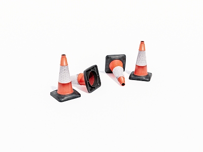 Old traffic cone model