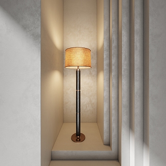 Floor lamp simple style 3d model