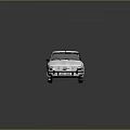 Classic White Vintage Car With Retro Exterior Design And Sleek Body Lines
