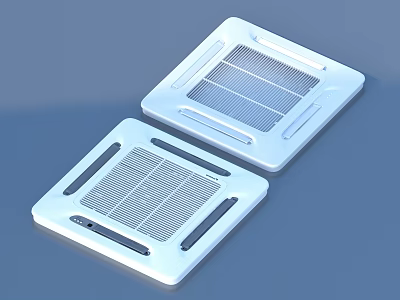 Air outlet household air conditioner 3d model