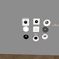 Minotli Modern Downlights And Spotlights Featuring Various Square Round Design Styles