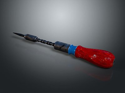 Screwdriver flat screwdriver Phillips screwdriver tool hardware tool processing tool 3d model