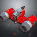 Modern Spaceship Spacecraft 3d model