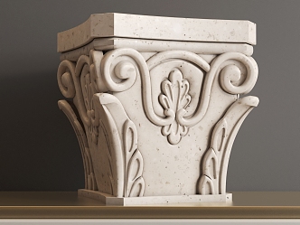 European-style carved stigma Roman stigma 3d model