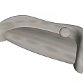 RocheBobois multi-person sofa 3d model