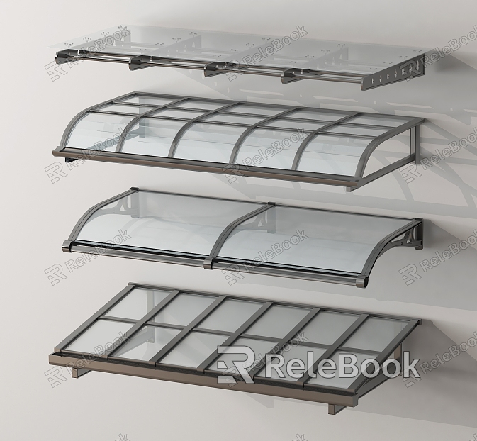 Glass Canopy Glass Awning Canopy Outdoor Canopy Canopy model