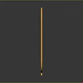 Orange Egyptian Obelisk Decorations Featuring Scarab Sun Disk Cobra Scepter And Lotus Symbols