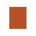 Red Rectangular Roof Tiles With Textured Surface And Durable Construction 3d model