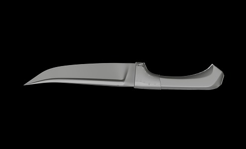 Modern knife 3d model