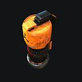 Science Fiction Grenade Realistic Weapon Bomb Science Fiction Grenade Technology Future 3d model