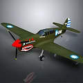 Modern Fighter Next Generation Aircraft 3d model