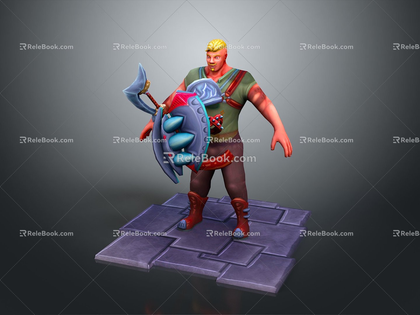 Western Samurai Western Warrior Western Hero Western Warrior Knight Hero Ancient Warrior Paladin 3d model