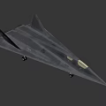 Advanced Gray Stealth Fighter Jet Military Weapon With Aerodynamic Design And Cockpit