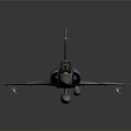 Camouflage Military Fighter Jet Model With Aerospace Design Details Cockpit And Wings