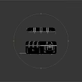 Modern Sci-Fi Box Sci-Fi Box Weapon Box 3d model