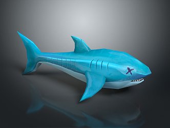 shark great white shark whale shark hammerhead shark tiger head shark man-eating shark blue shark coral red coral white coral 3d model