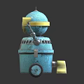 Modern Robot Science Fiction Robot Cartoon Robot Children's Toy Robot 3d model