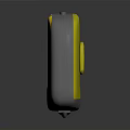 Portable Electronic Device Yellow And Gray Compact Design With User Friendly Interface