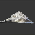 Snowy Mountain Terrain Featuring Snow Covered Peaks Rocky Outcrops And Natural Landscape