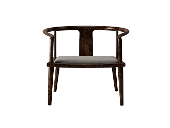 New Chinese-style armchair chair 3d model