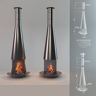 Stove 3d model