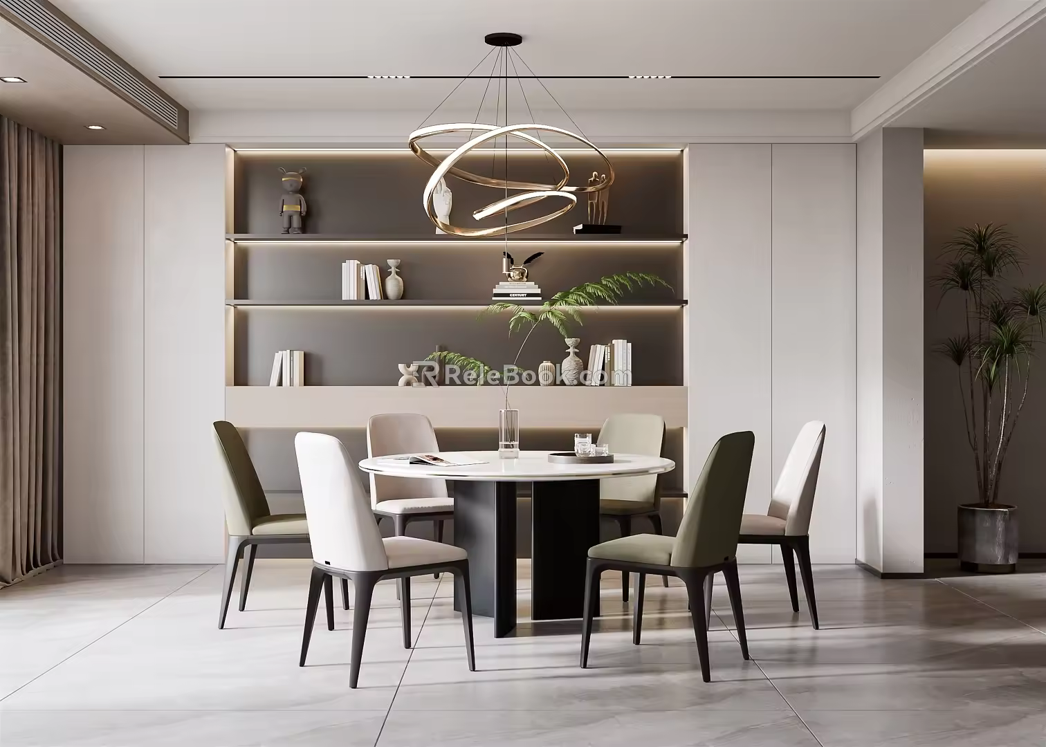 Modern Restaurant 3d model