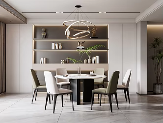 Modern Restaurant 3d model