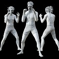 Modern Other Fighter Boxer karateka 3d model