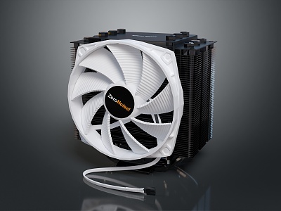 Heat sink host mechanical radiator computer radiator fan model