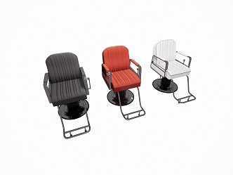 Modern Barber Chair Barber Shop Chair Hairdresser Chair Hair Salon Chair 3d model