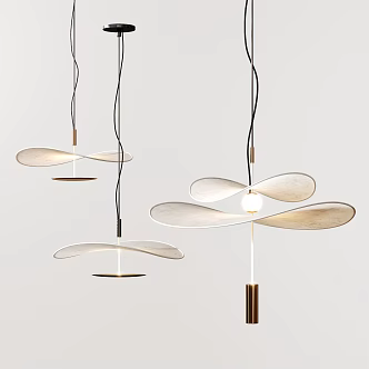 New Chinese Chandelier Art Chandelier 3d model