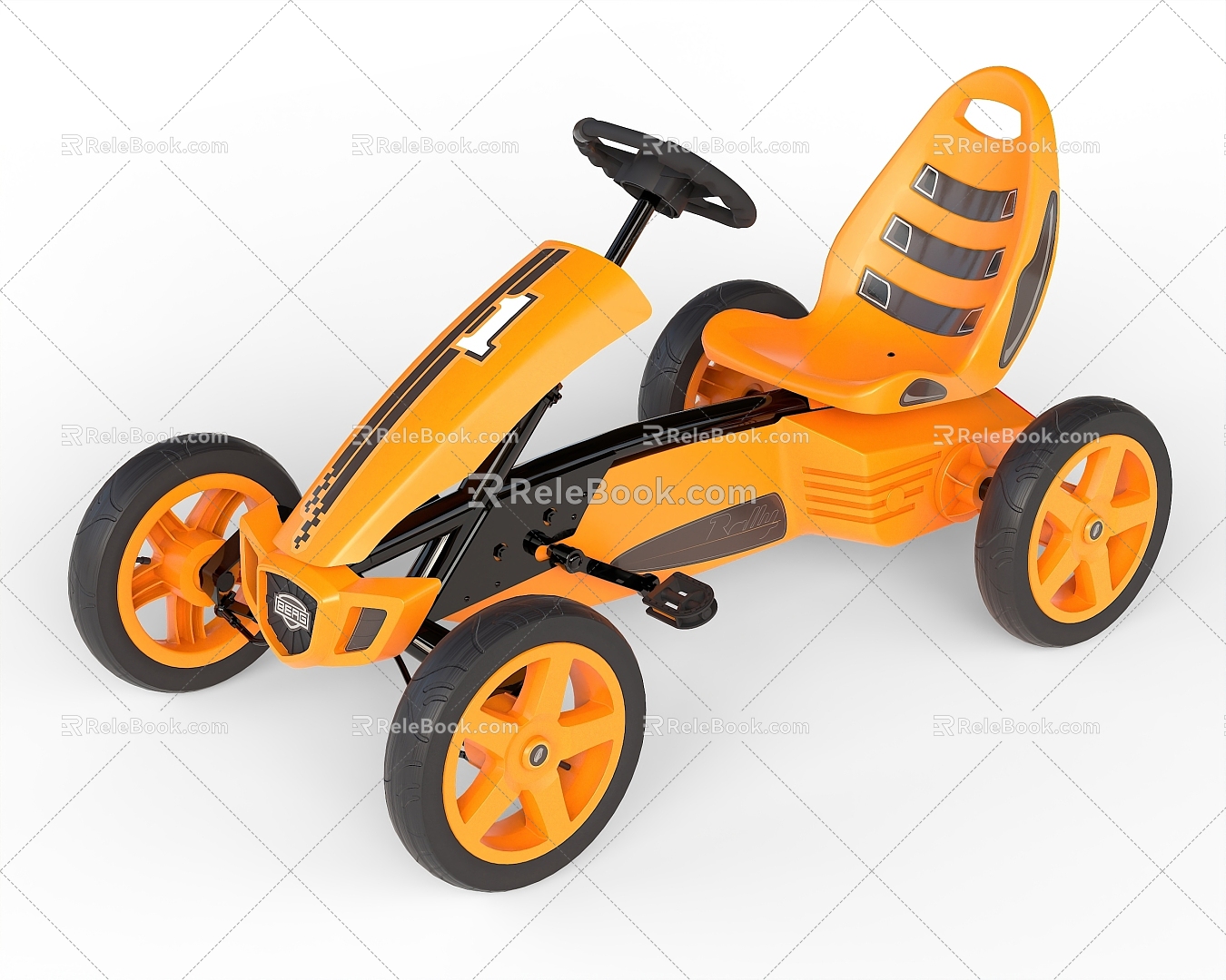 Kart Bumper Car Car Car Toy Car 3d model