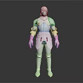 Silver Medieval Knight Armor Design For Game Movie Character With Full Body Coverage