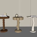 Modern side corner 3d model