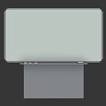 Whiteboard With Sturdy Floor Stand Marker Tray And Eraser Office Equipment