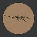 Modern Skeleton Dinosaur Skeleton 3d model
