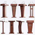 Various Modern Wooden Functional Desk Designs With Different Shapes And Styles