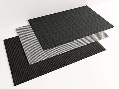 square carpet 3d model