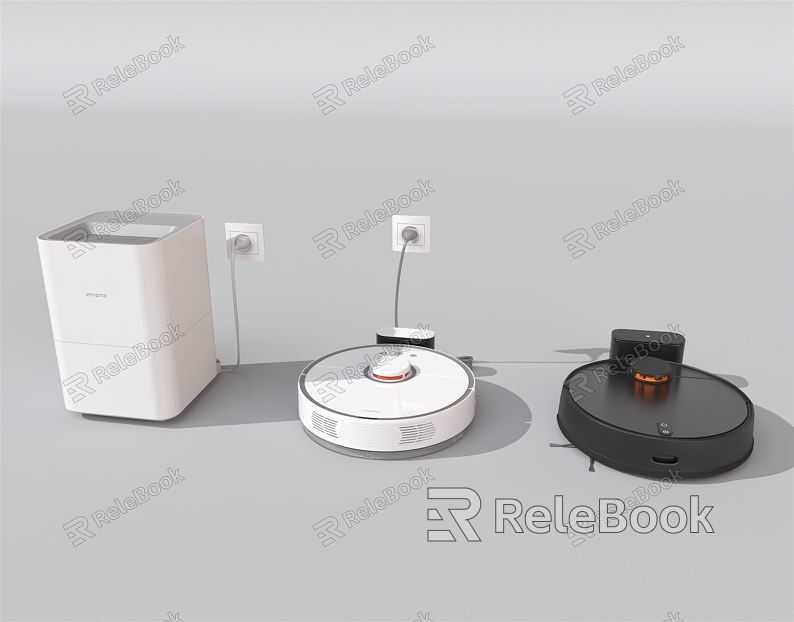 Modern sweeping robot model