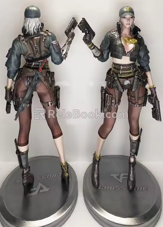 Game Role 3d model