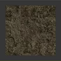 Blue Textured Square Surface Featuring Metallic Stone Like Material On Dark Background