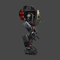 Personal multi-function mecha 3d model