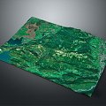 Geography, topography, mountain shape, ridge, ridge, valley, mountain range, canyon, geomorphology, mountain peak, mountain body 3d model