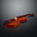 Premium Classical Wooden Violin With Acoustic Body Strings And Bow