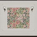 Vintage decorative painting 3d model