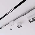 Modern Ceiling Downlights And Spotlights With Recessed Linear Design And LED Lighting