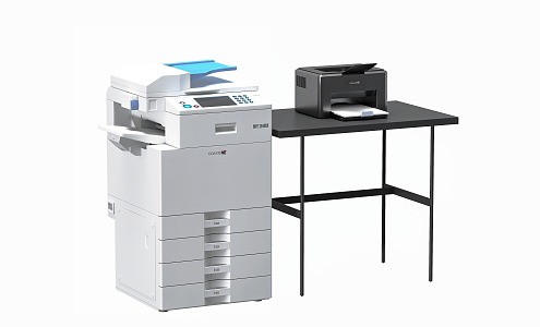 Modern Printers 3d model