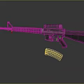 High Quality Modern Military Rifle With Detachable Magazine And Tactical Design