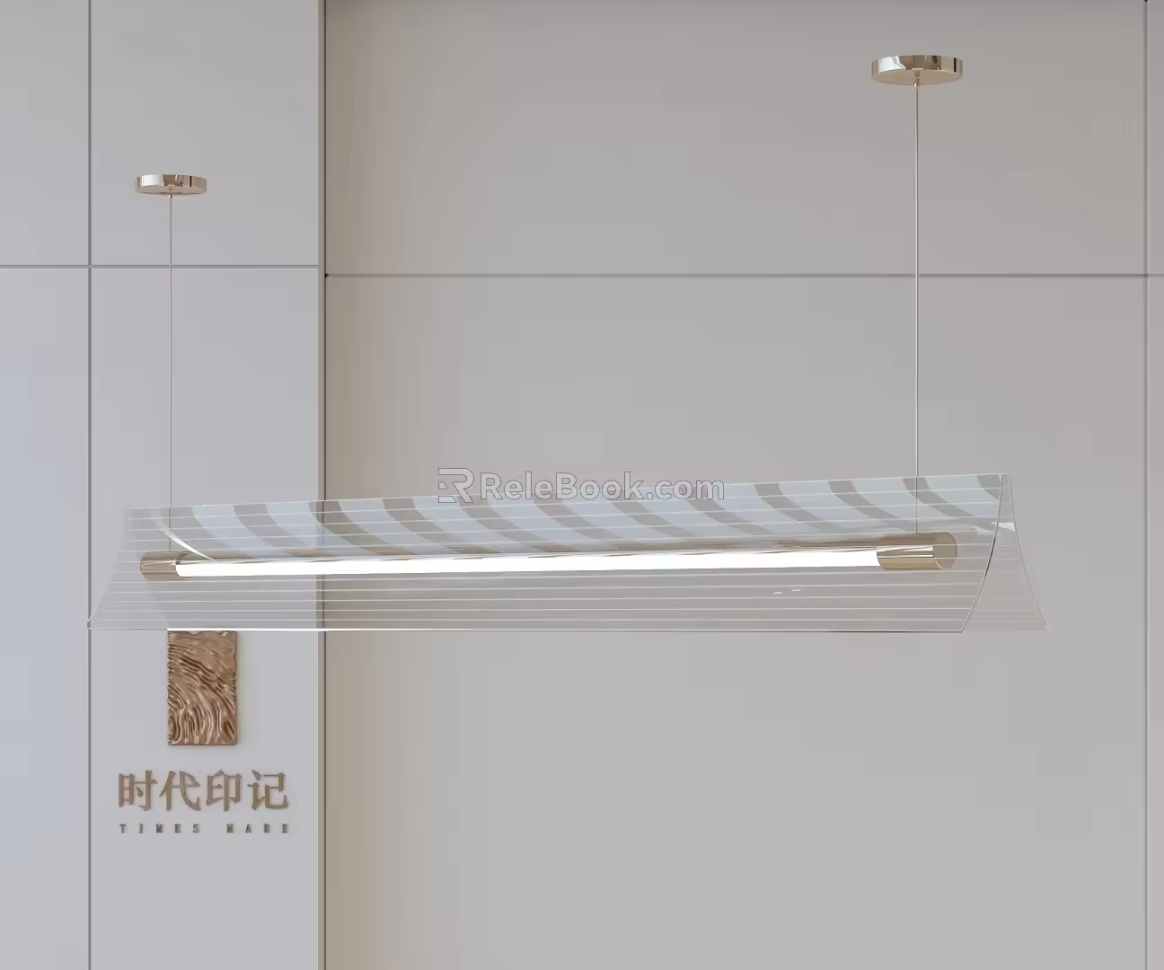 Modern chandelier 3d model